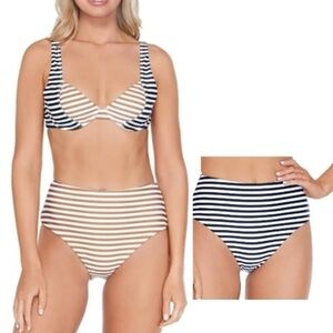 Raisins Reversible High Tide Bikini Bottom